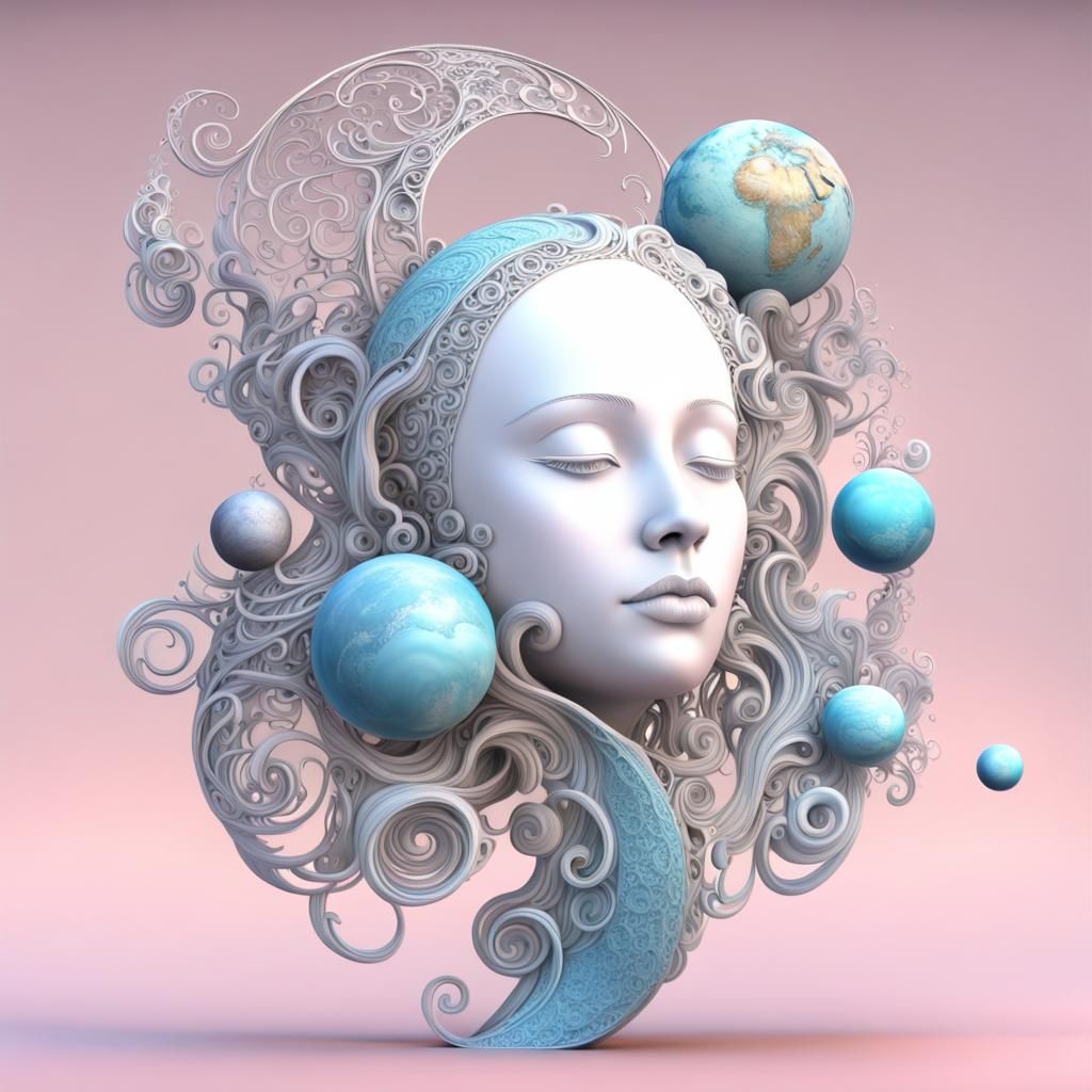 The Solar System on my mind - AI Generated Artwork - NightCafe Creator