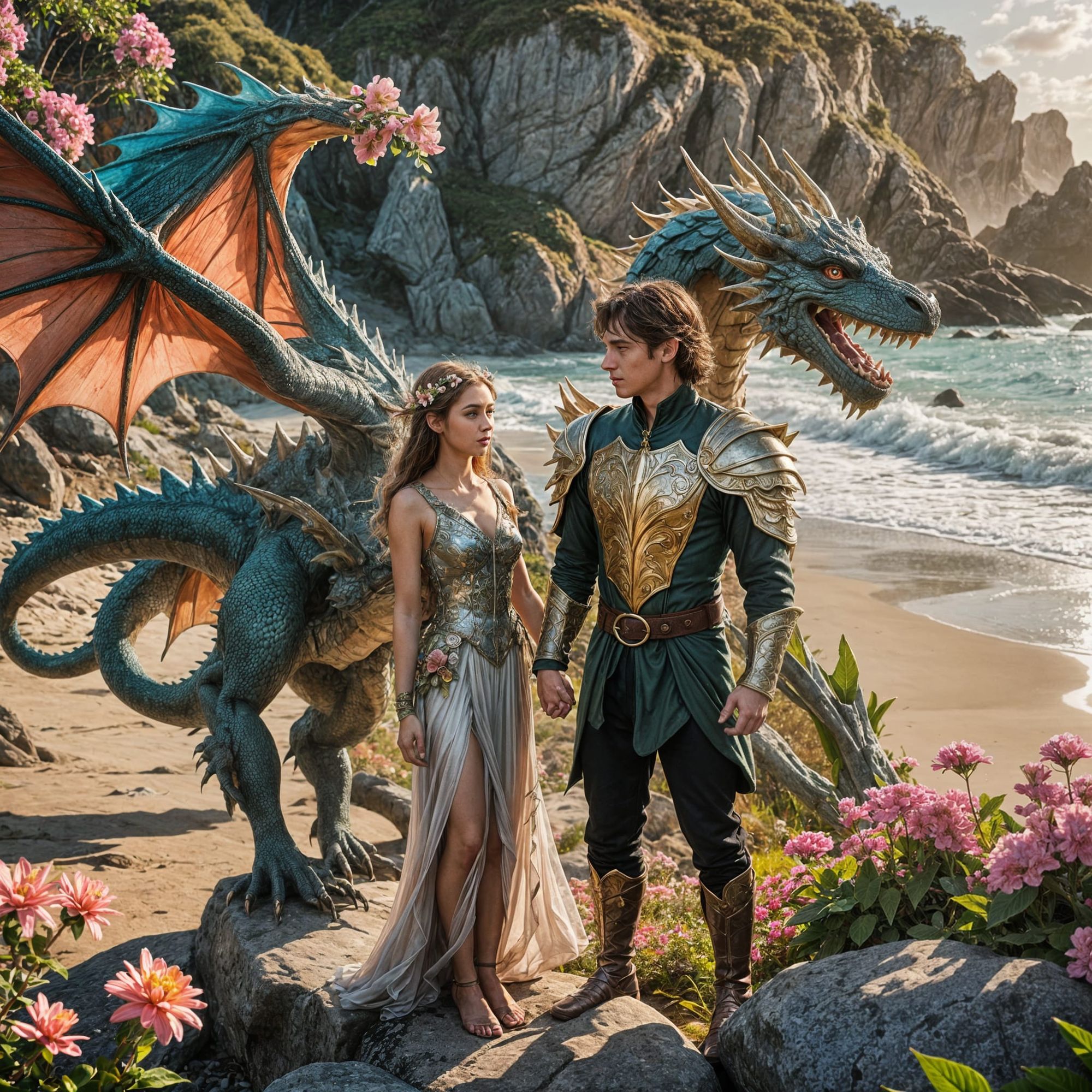 A recreation by Barbara Dannenhauer

This image is a digital artwork with a surreal, abstract style. It features a large, detailed close-up...