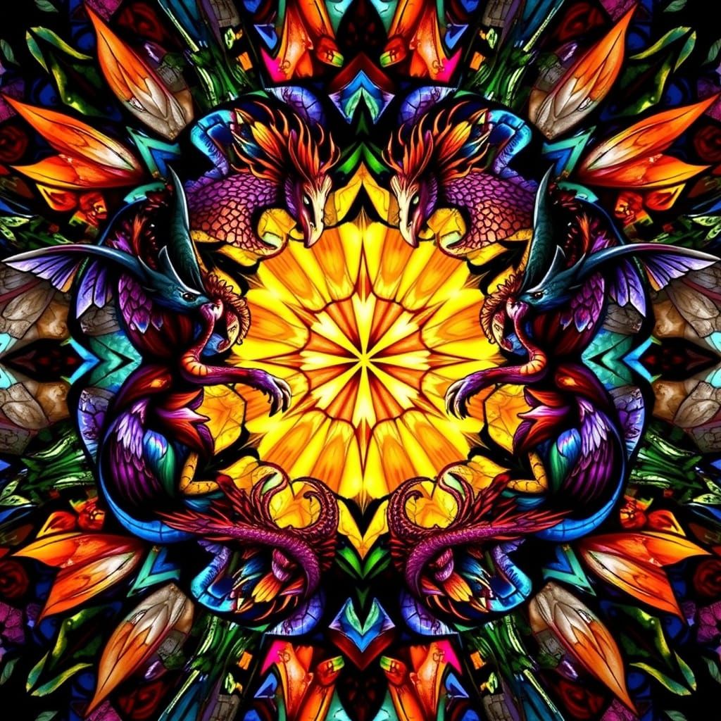 Majestic Dragon Dance  by @matthieu