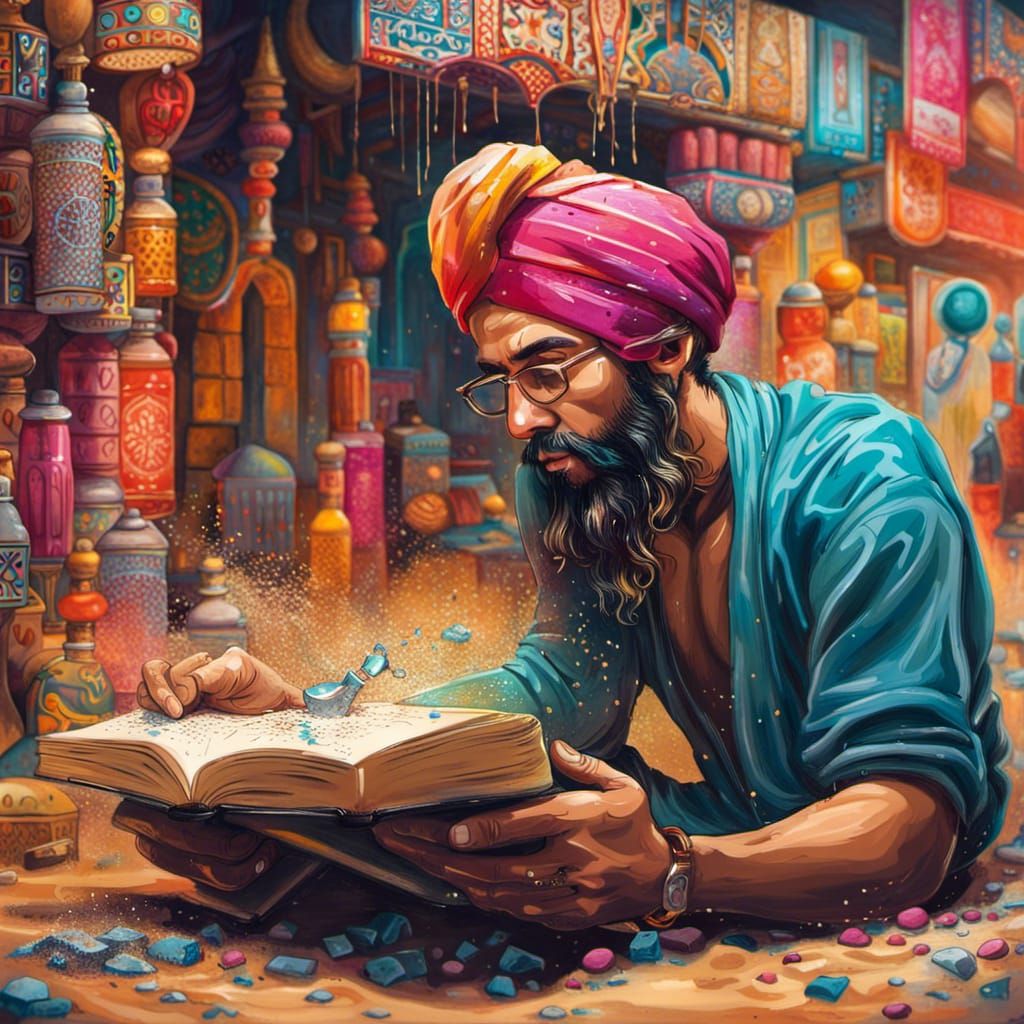 a book of misteries.
