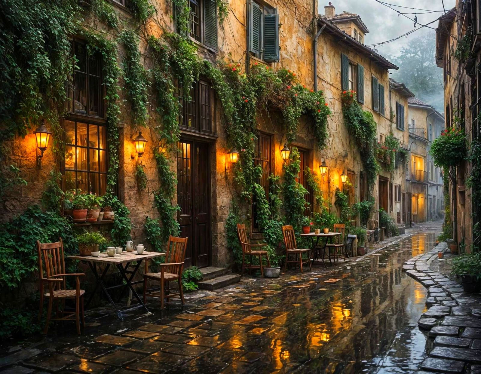 Warm Light Through Wet Windows - 9 LIKES  by @denny_b