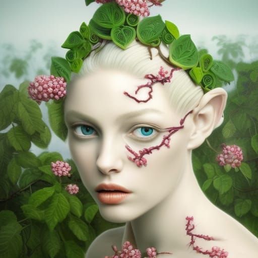 Her And Her Sisters Grew In The Deep Forest Admist The Vines Ai Generated Artwork Nightcafe