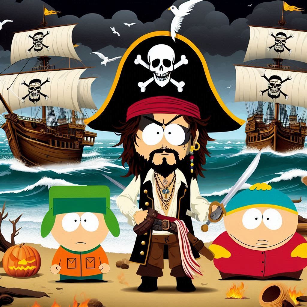 Southpark Pirates of the Caribbean