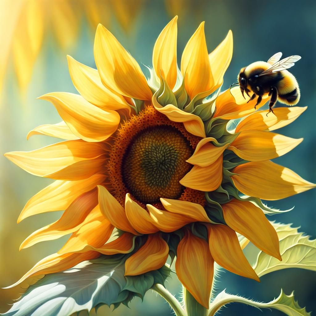 On a sunny day in the garden...  by @Szuri