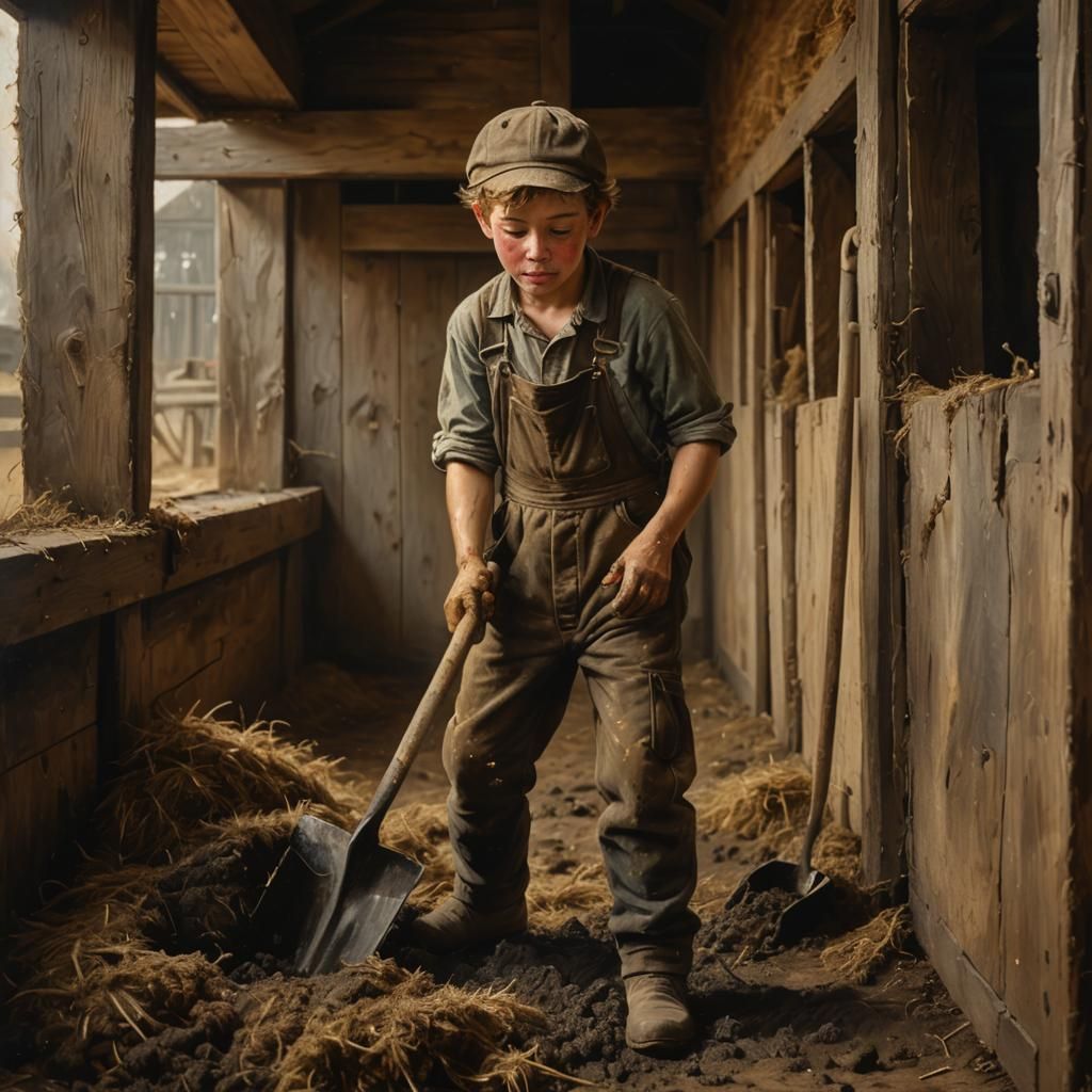 Stable boy  by @MrsLoomis