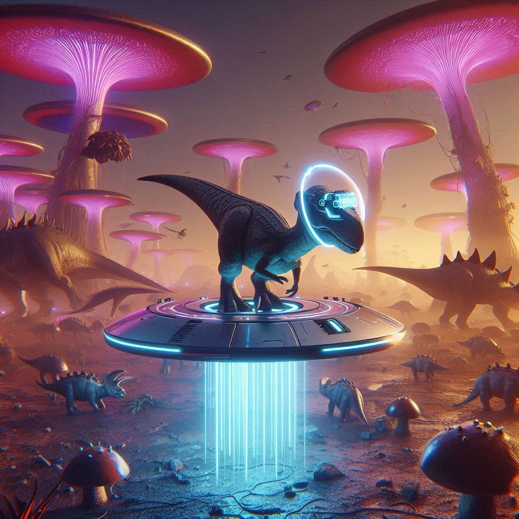 No evidence of how advanced dinosaurs were survived...