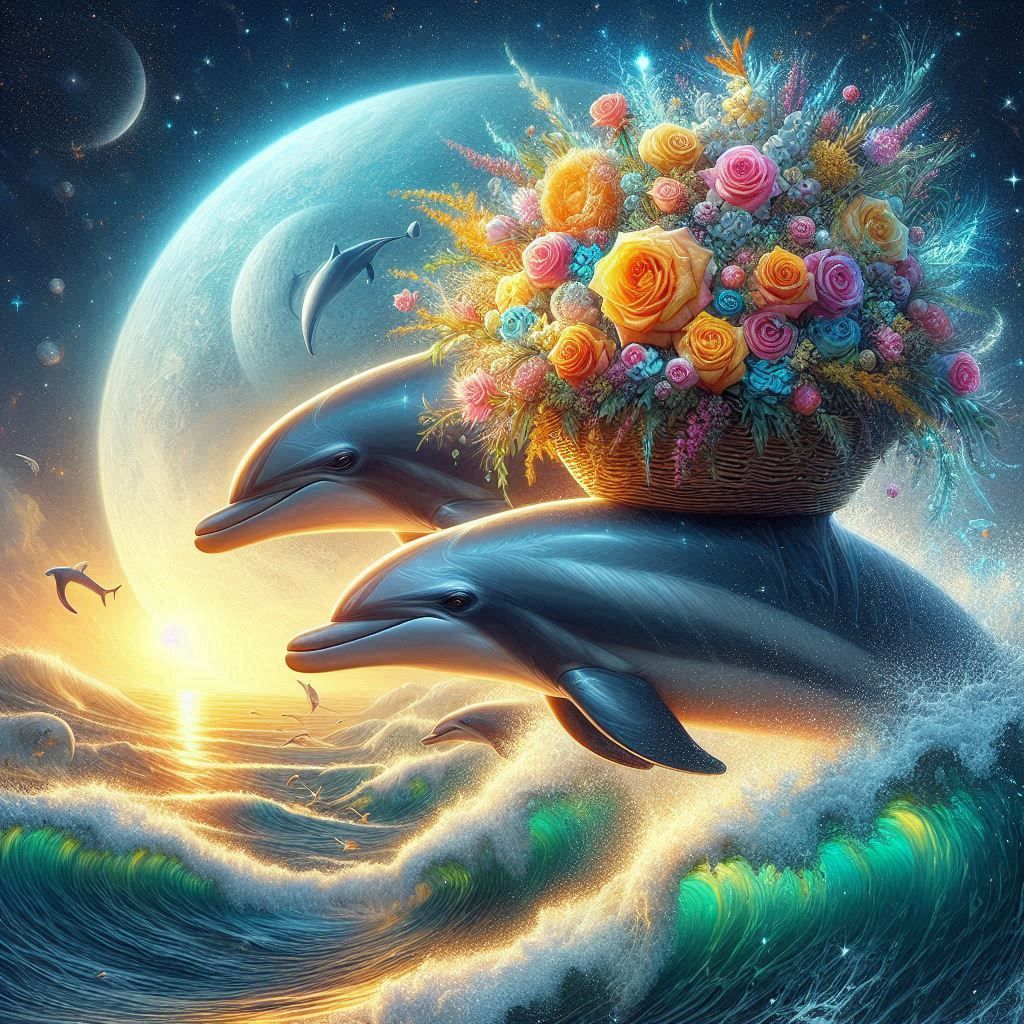 a gift from dolphins