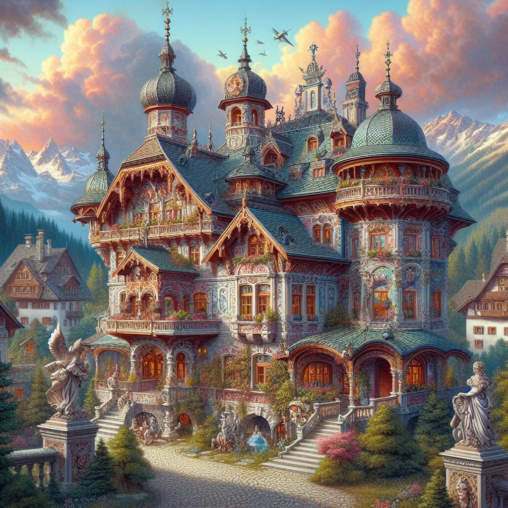 Quaint Bavarian Mansion