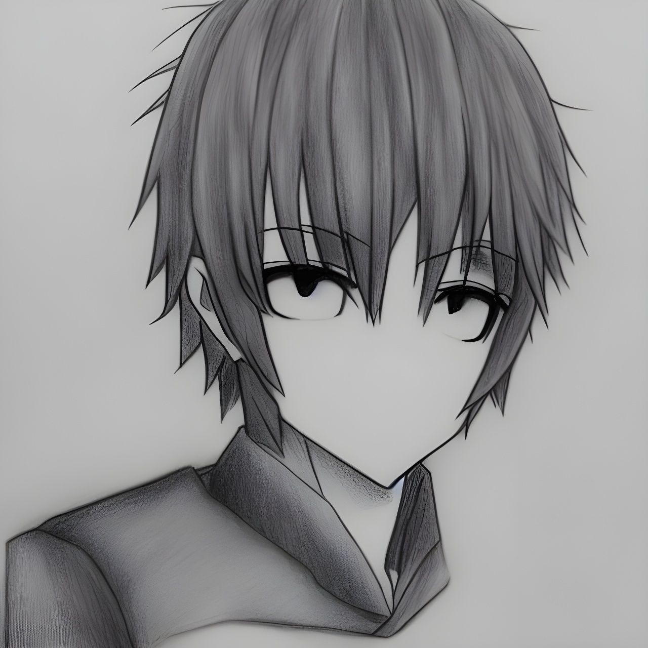 AI Art Generator: Anime boy profile picture