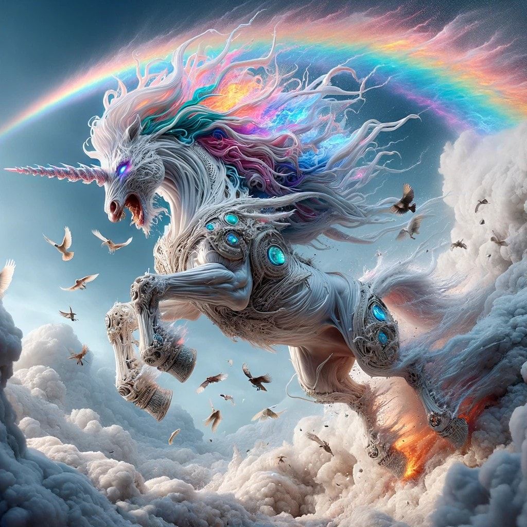 Fantasy unicorn 🦄  by @Lyra Valkyrie