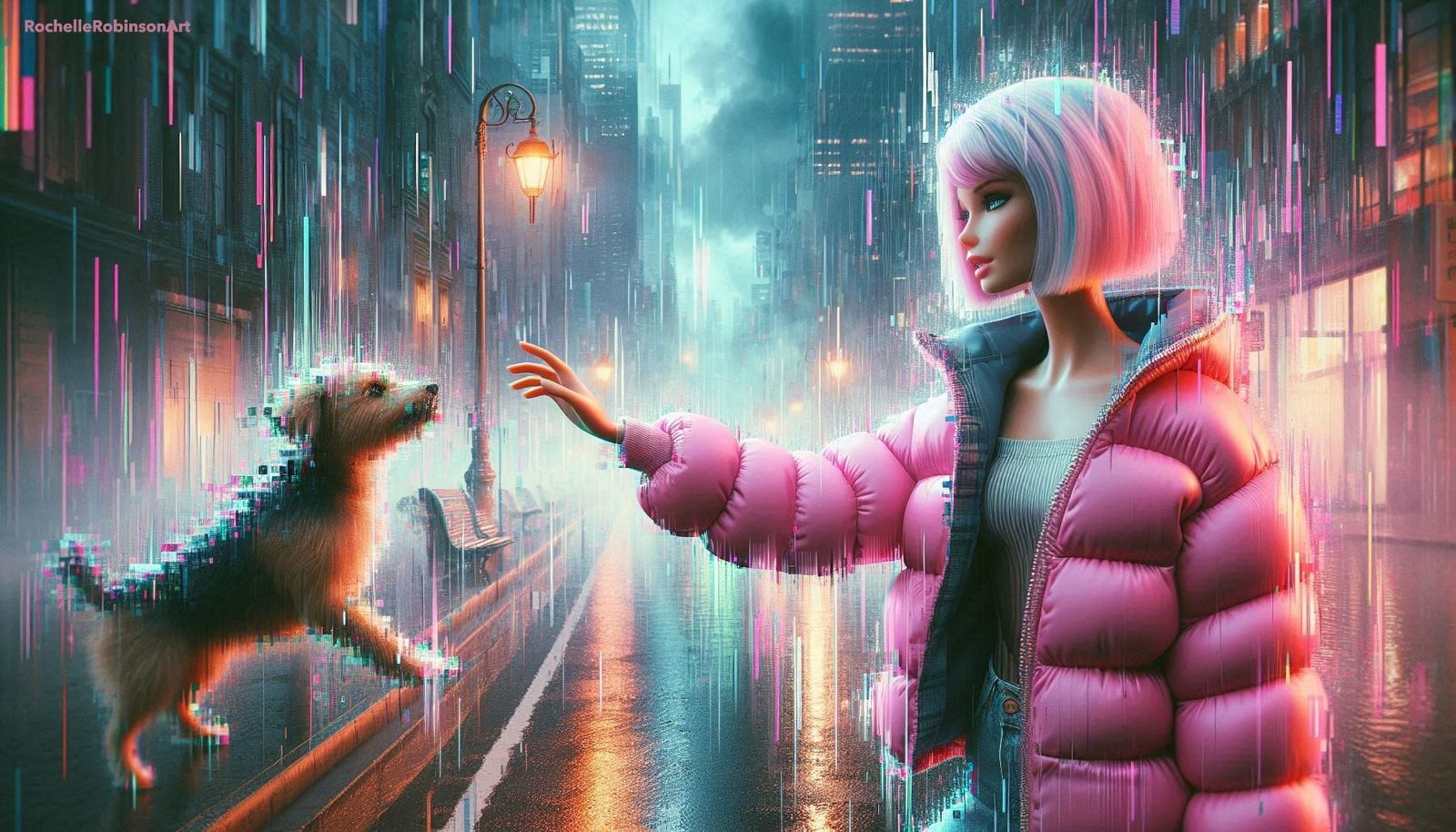 Animal Rescue - Glitch Art II