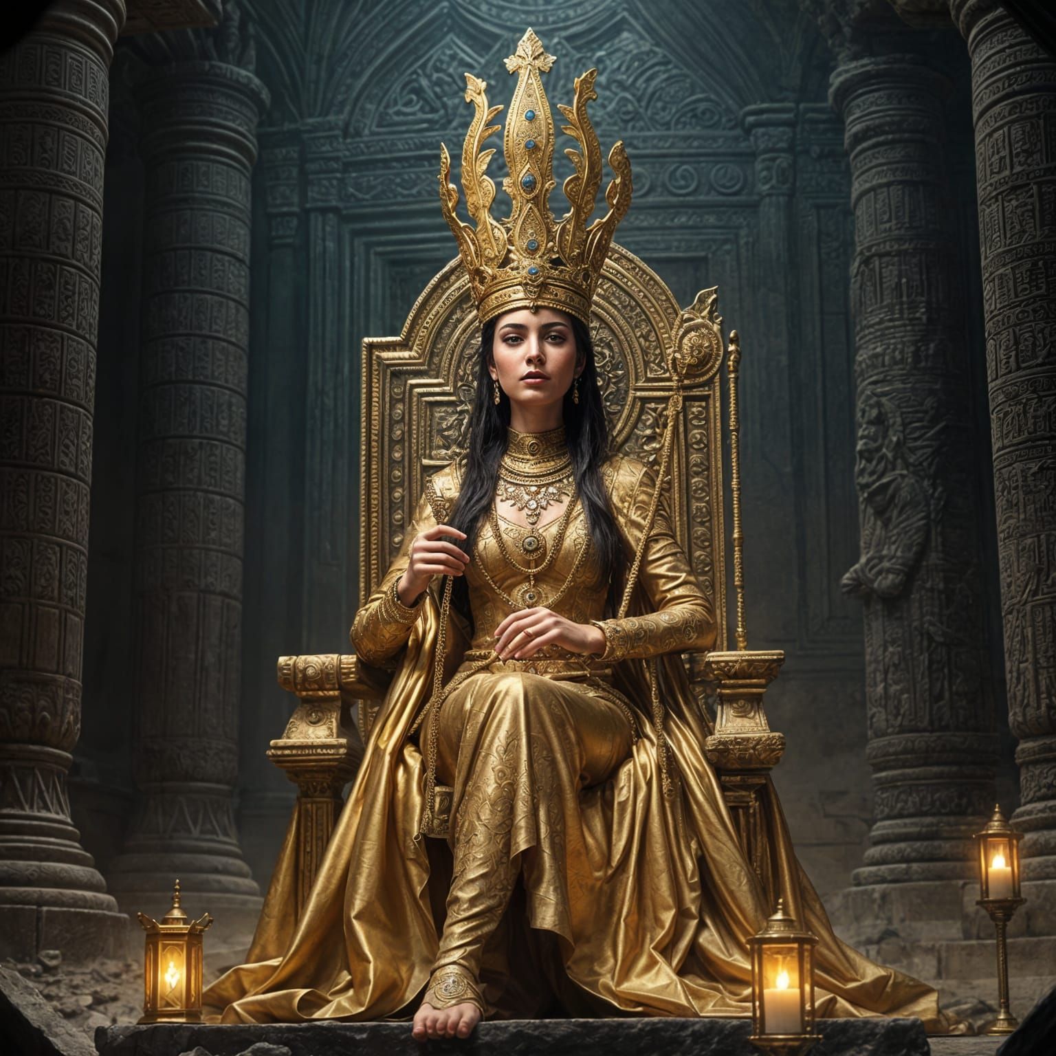 the Golden reign  by @Marzian 7