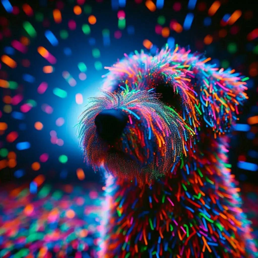 Neon Dog