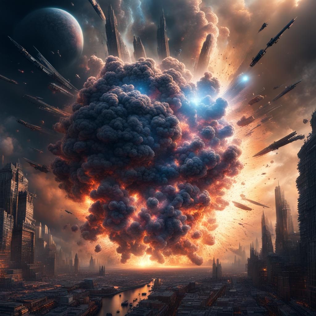 Galaxy Explosion