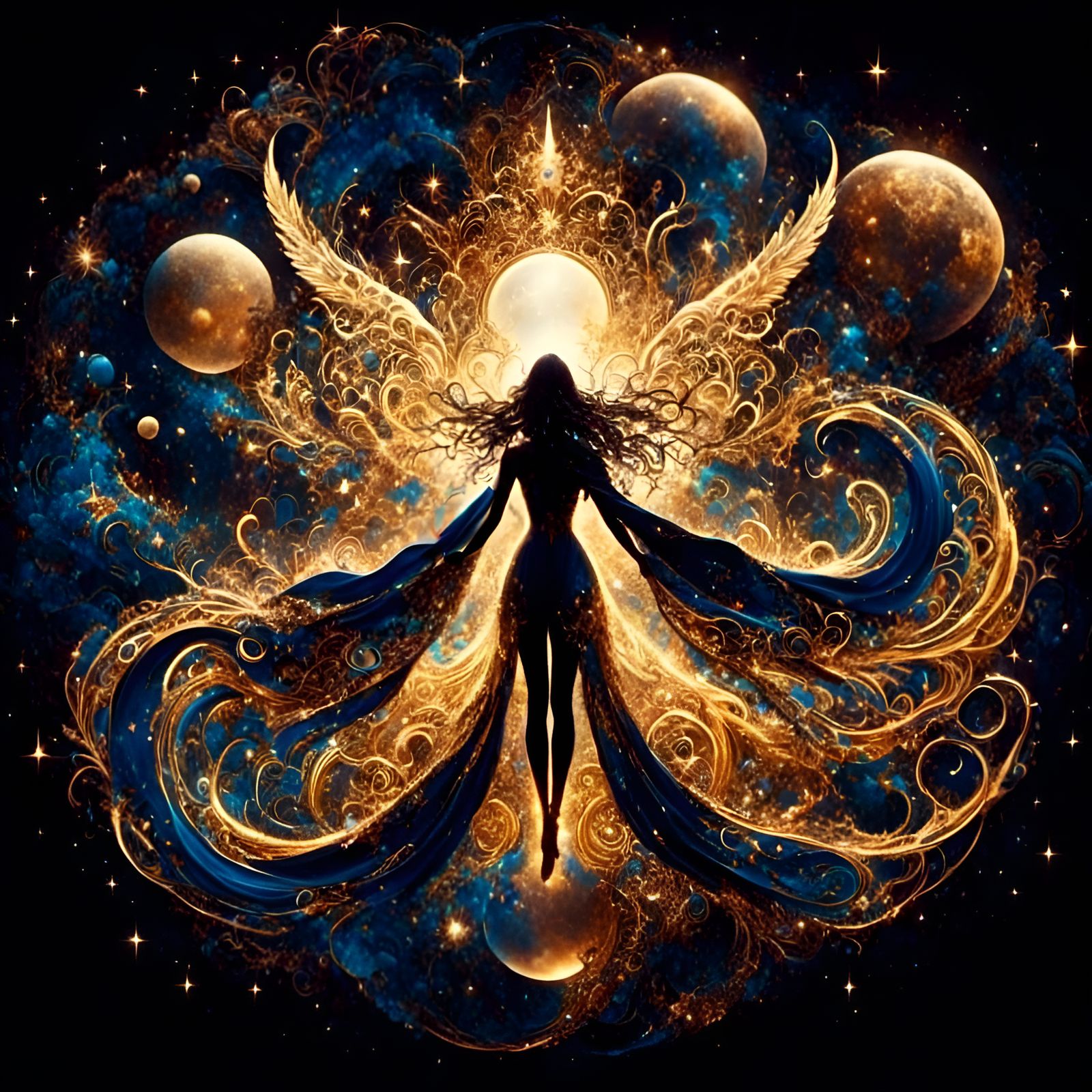 Golden night