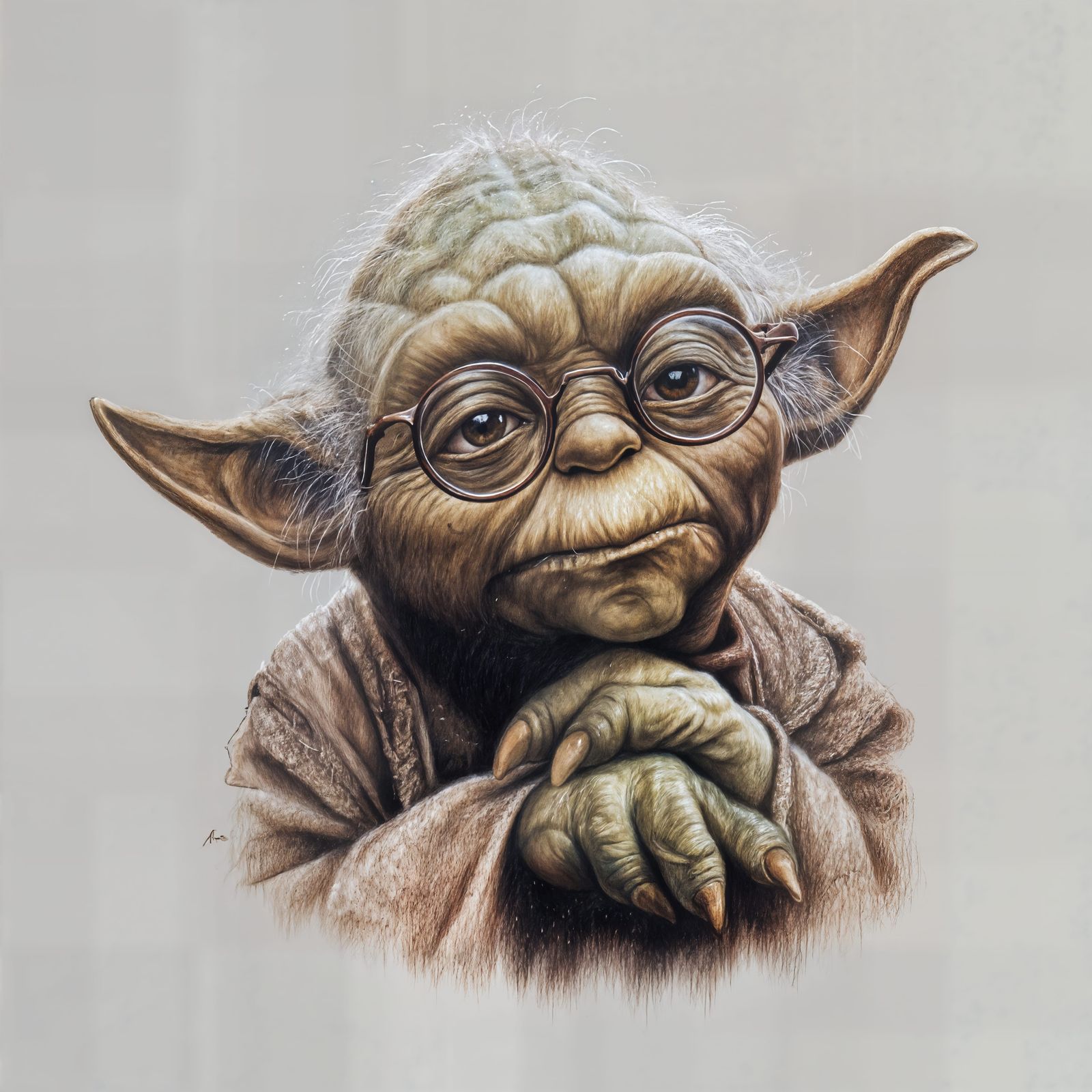 "Happy to be with you, I am."