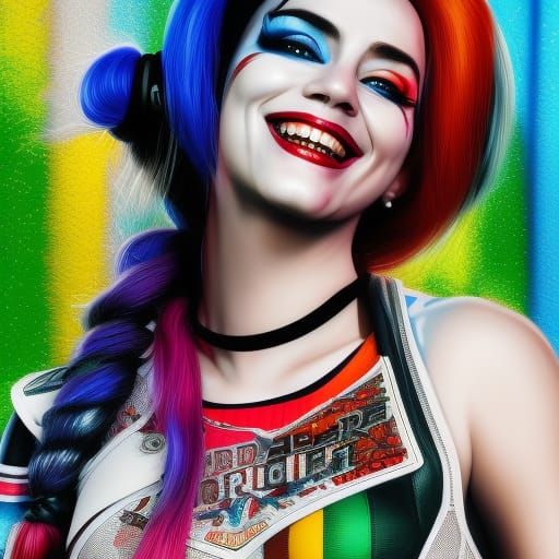 Harley Quinn - AI Generated Artwork - NightCafe Creator