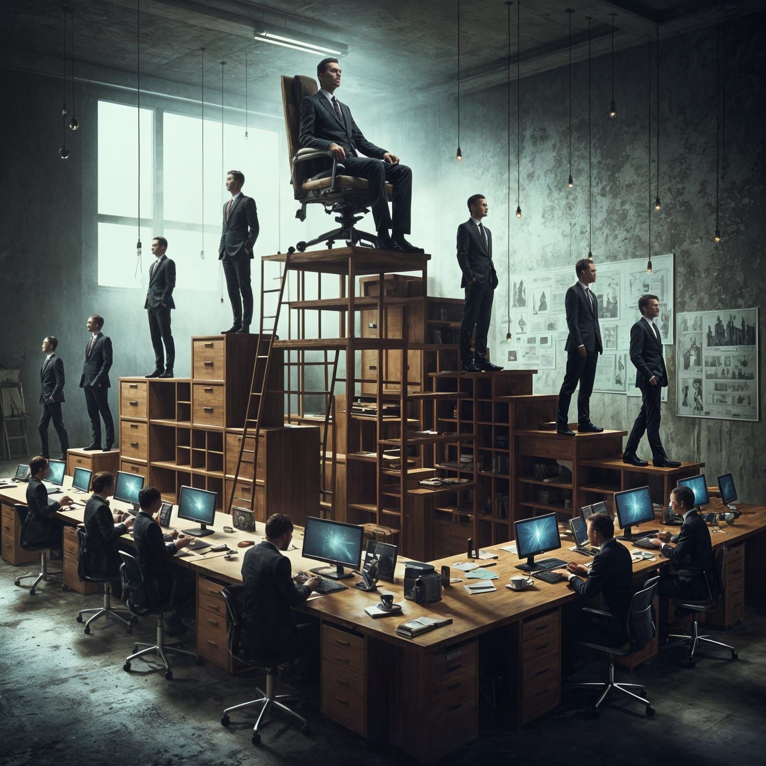 hierarchy at the office