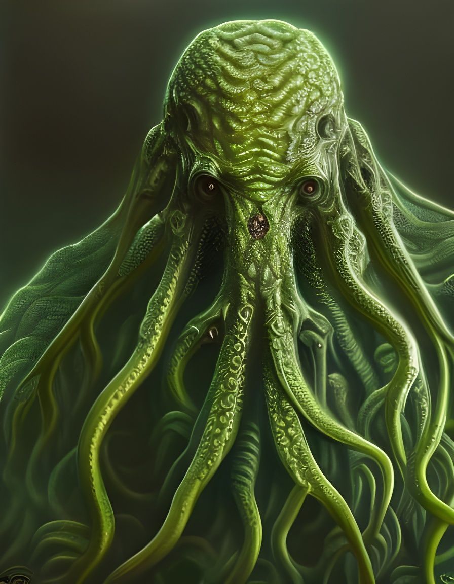 Cthulhu Inspired Art #2 - AI Generated Artwork - NightCafe Creator