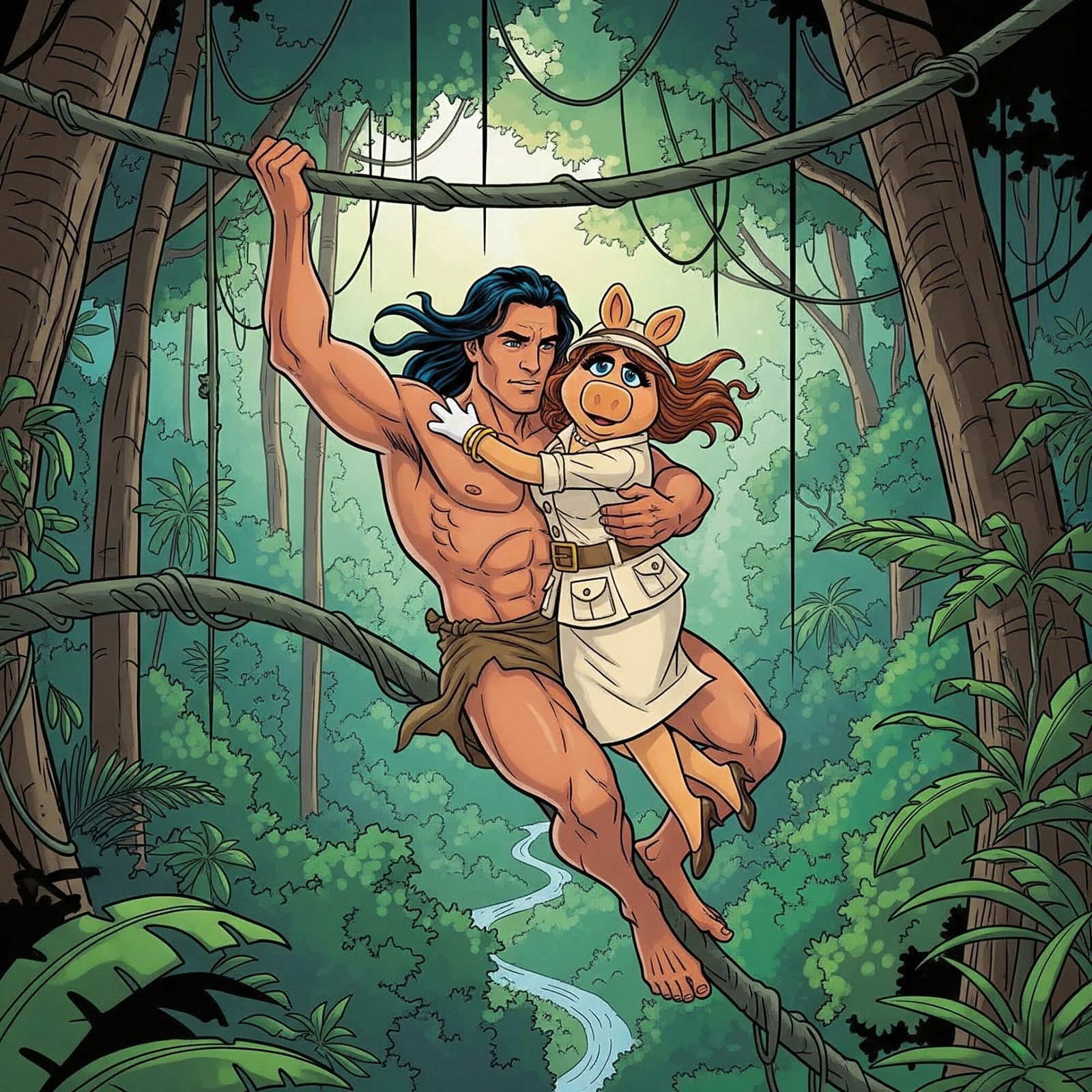 Me Tarzan, you Jane......