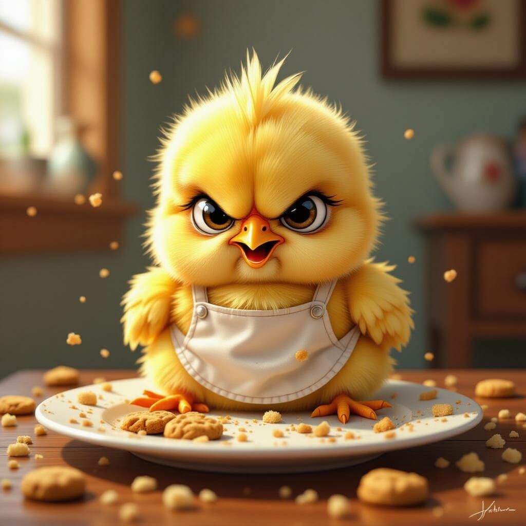 The Last Cookie  by @undefined