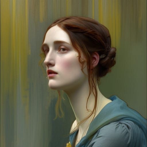 pre raphaelite oil painting - AI Generated Artwork - NightCafe Creator