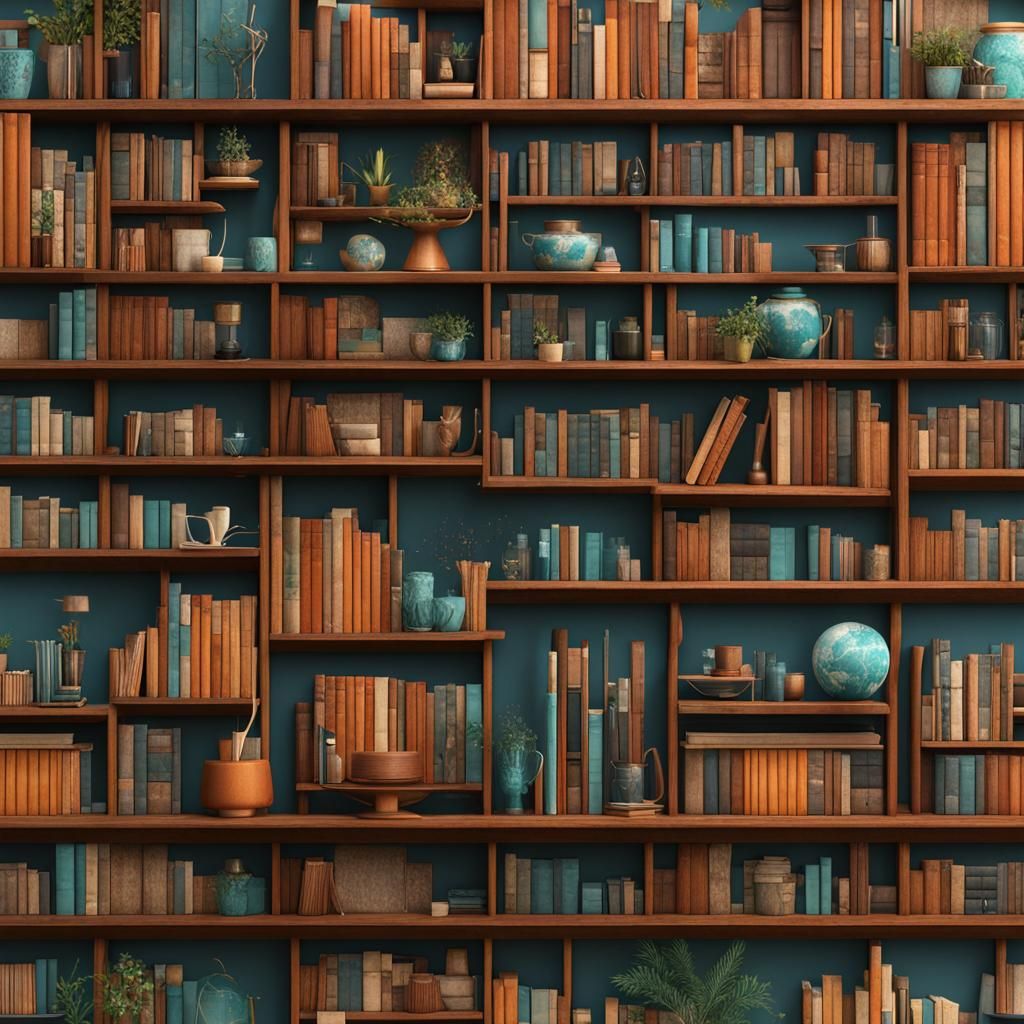 Mid-Century modern Bookshelf