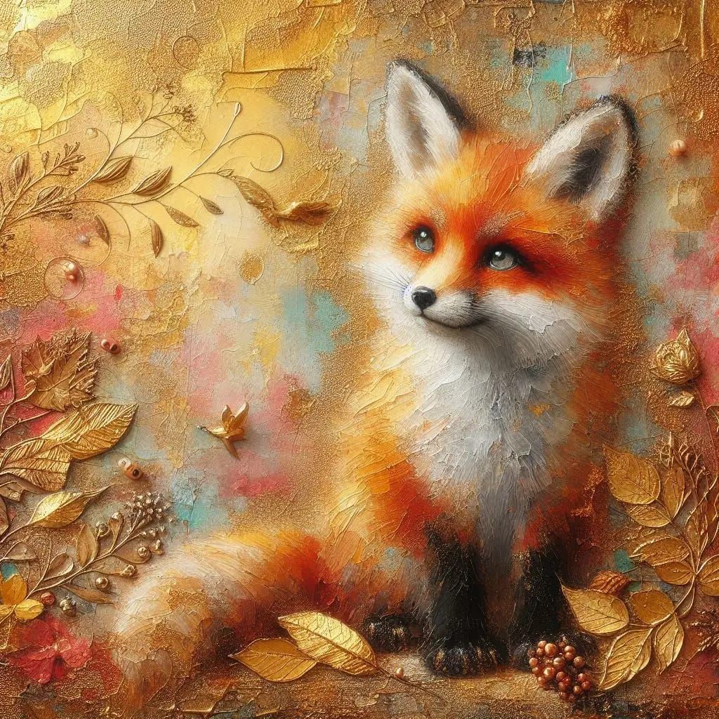 Cute fox
