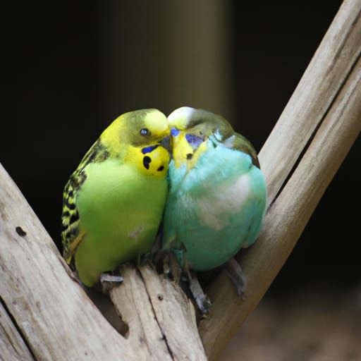 Birds cuddling AI Generated Artwork NightCafe Creator