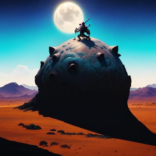 conqueror of a strange rock