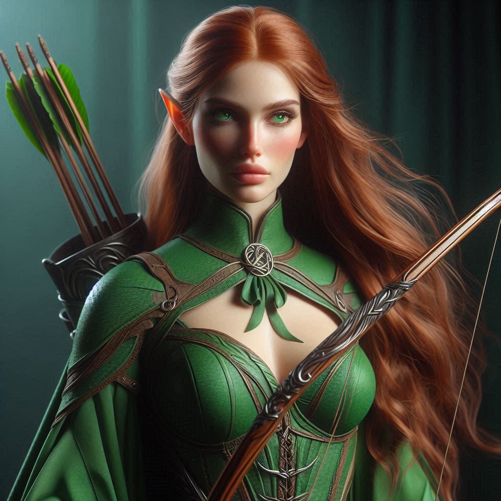 Mírriel Amanye: Archer, Ranger, Princess