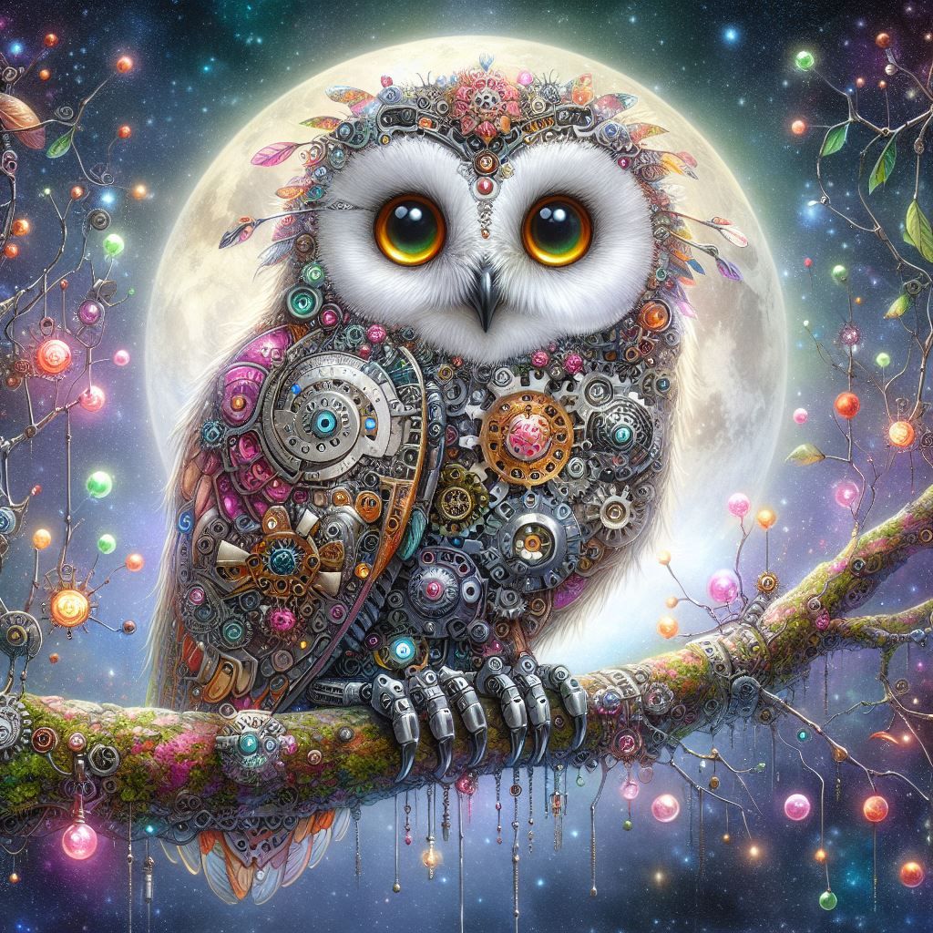 Cyborg Robotic Owl (3)