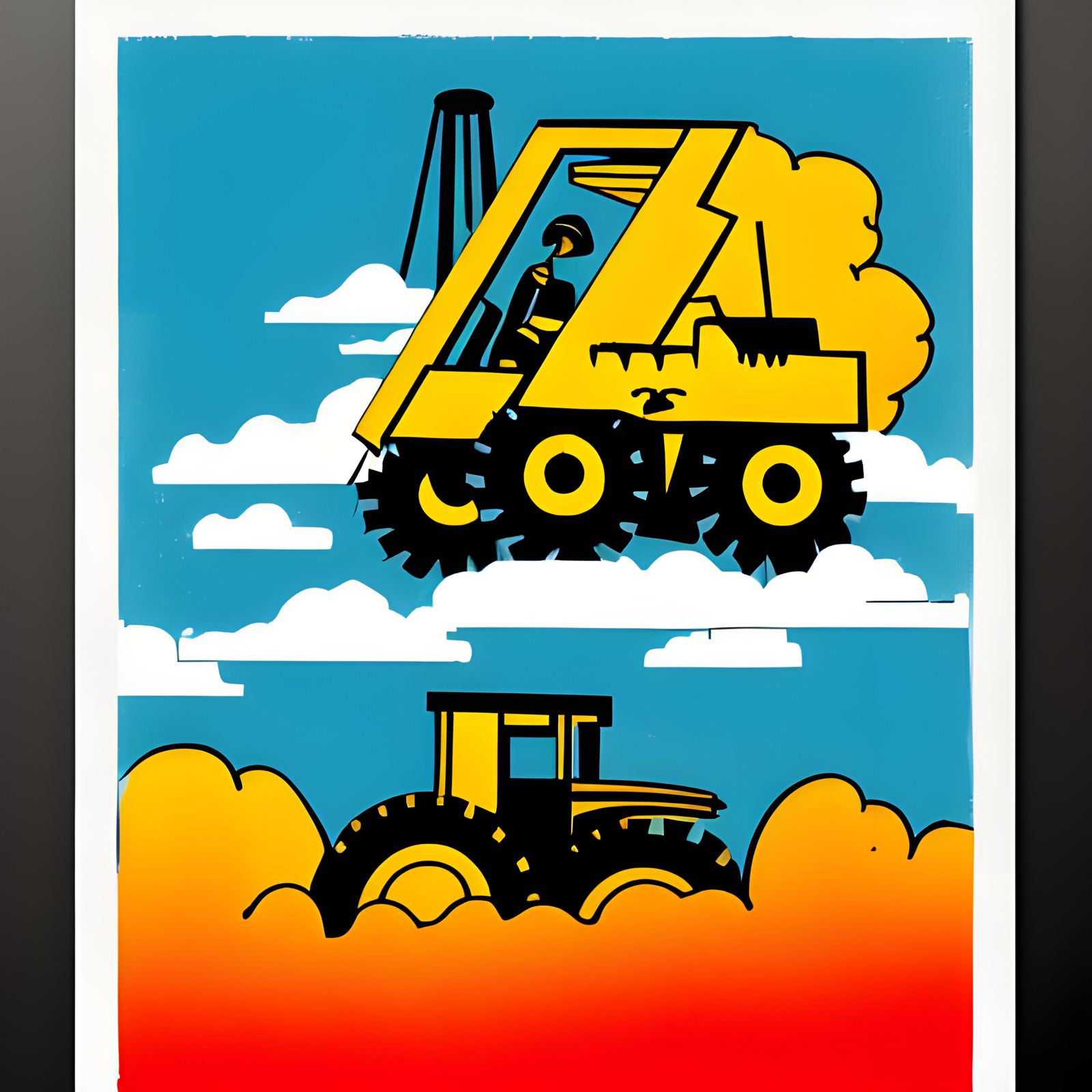 John Deere Bullie on Cloud 9