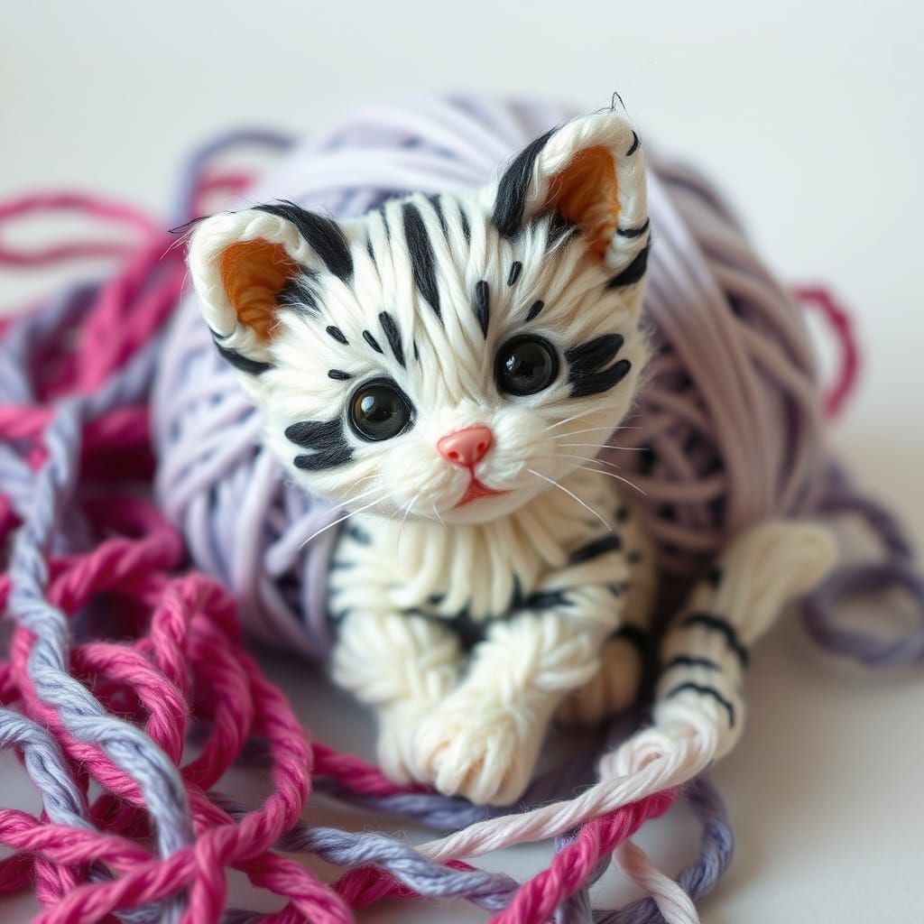 Chaton de laine  by @Ginger 