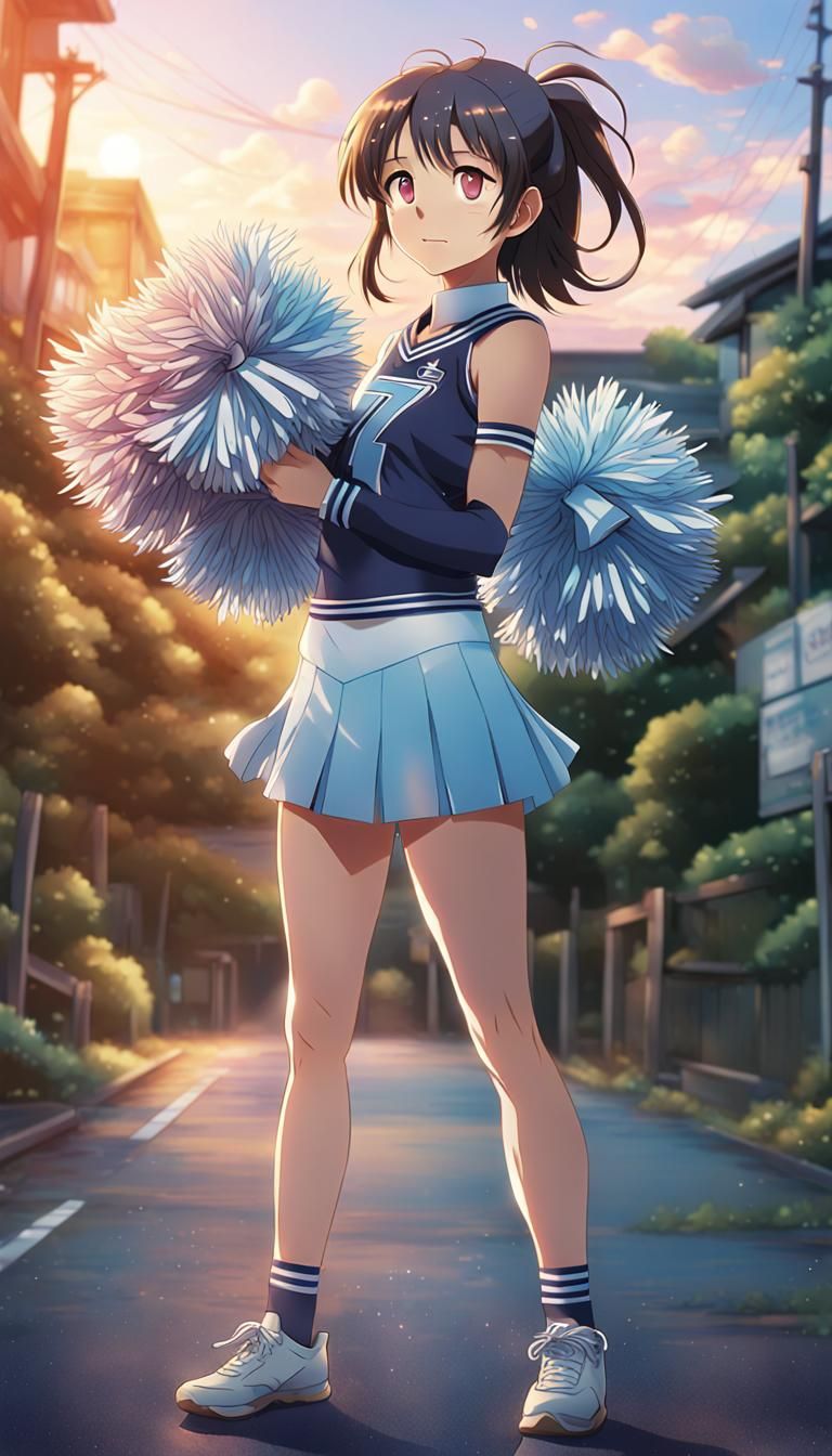 Cheerleader - AI Generated Artwork - NightCafe Creator