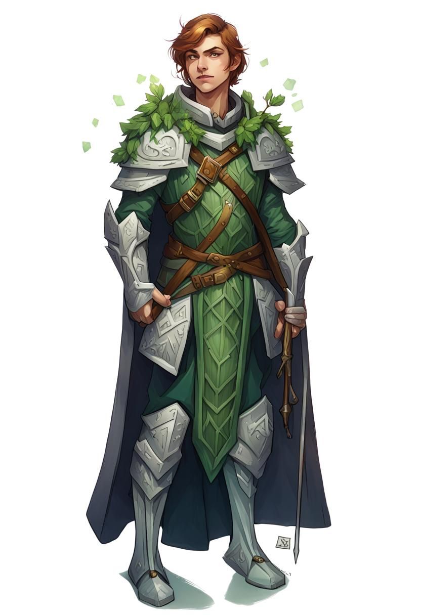 dnd paladin of nature - AI Generated Artwork - NightCafe Creator