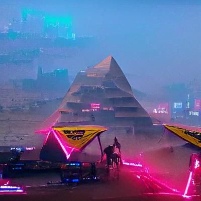 Pyramids of giza in future