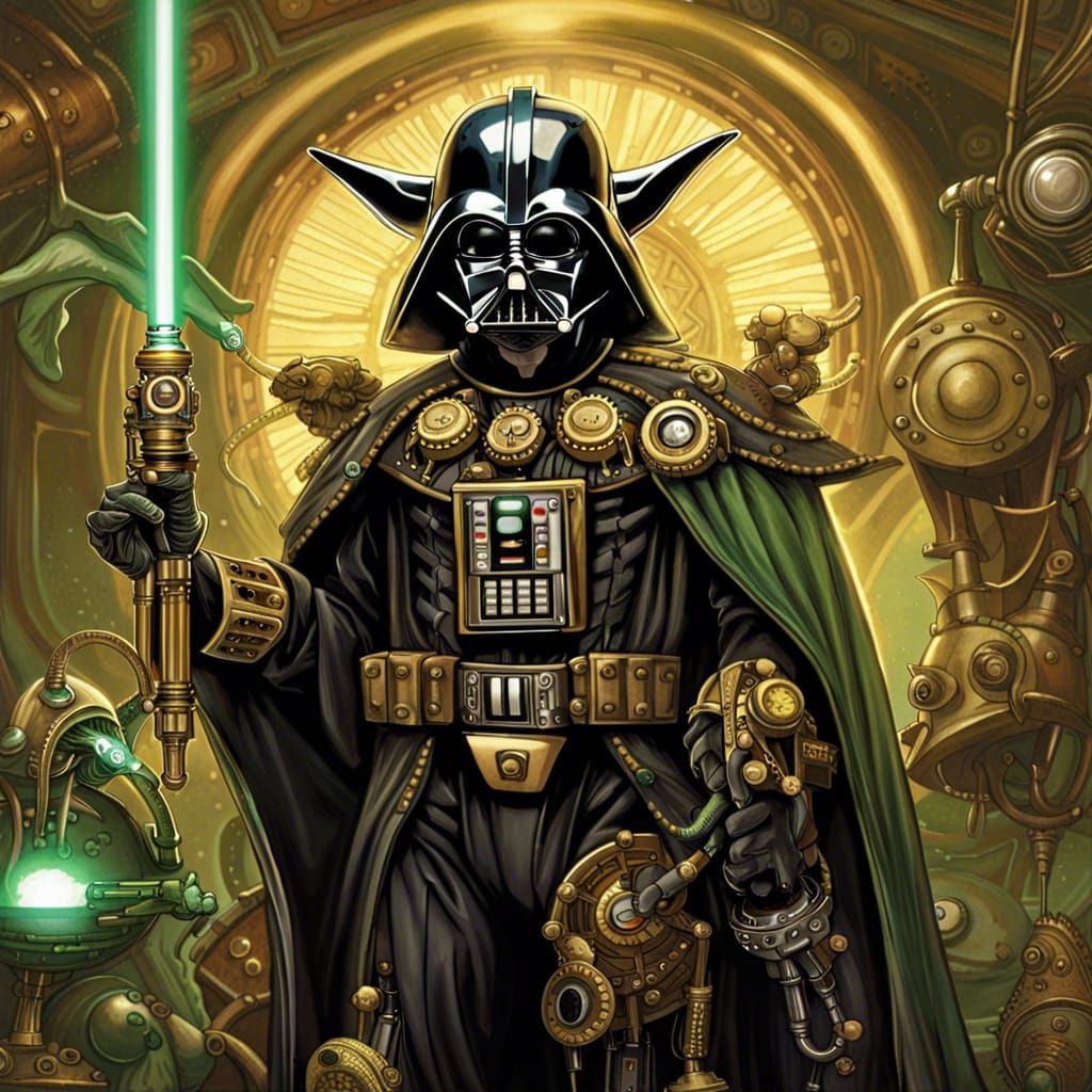 Yoda-Eared Darth Vader Steals the Force