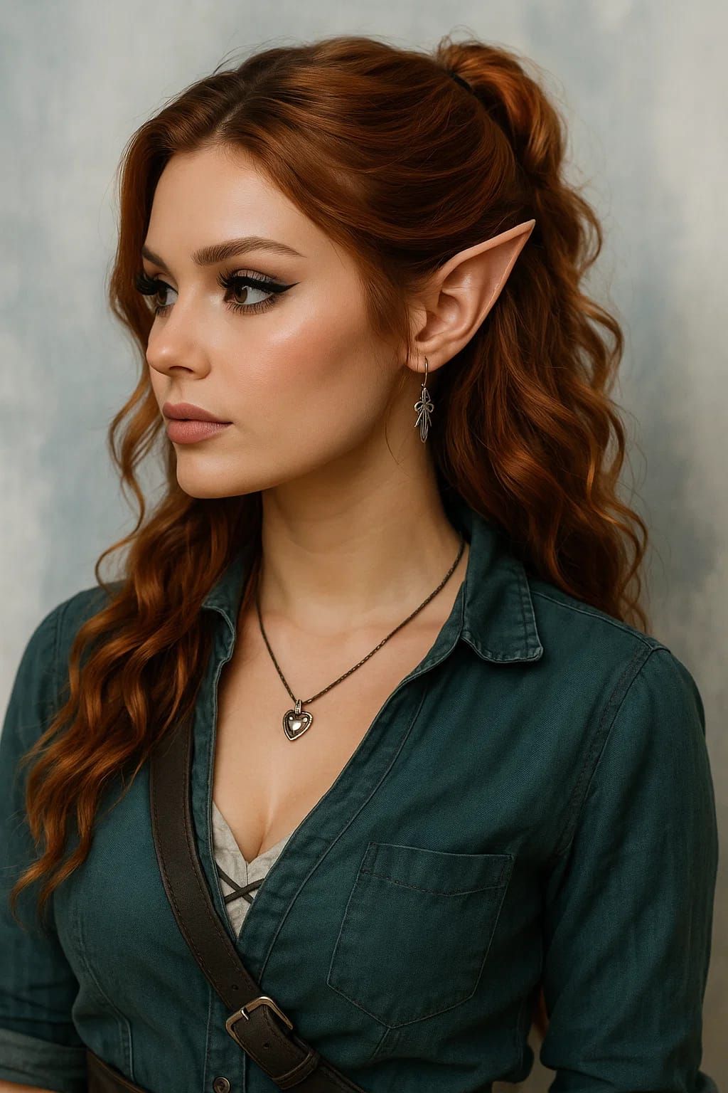 Elven explorer, heart of steel.