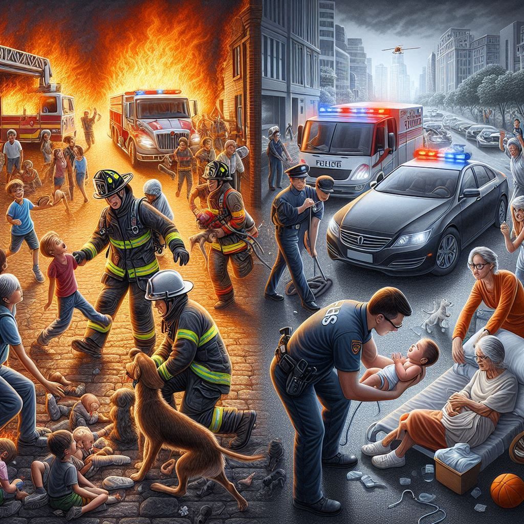 In Honor Of heroes Who Are There When A Crisis Hapens