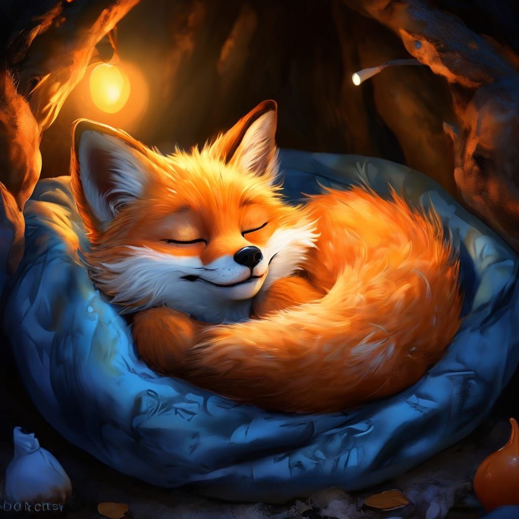 Fox Sleeping
