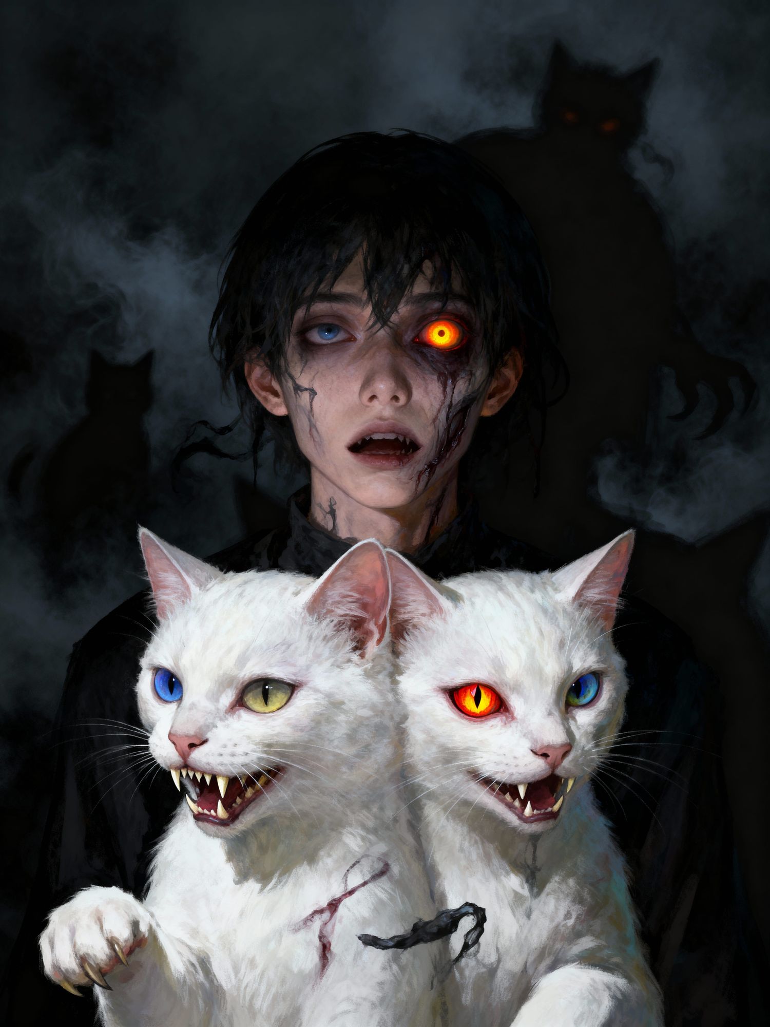 Triadic Gaze: Astral Resonance