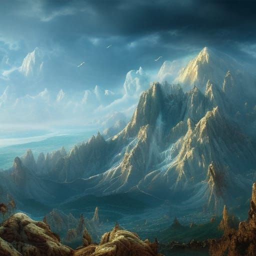Mount Olympus at dawn