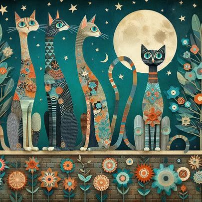 Whimsical Cats