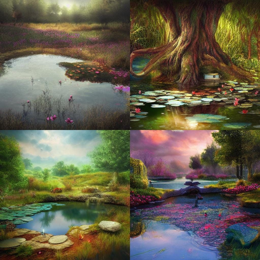 the lonely pond