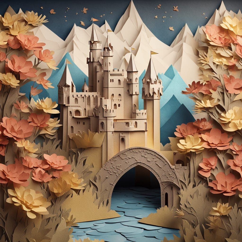 Medieval Castle  by @Verna-Ann Swaine