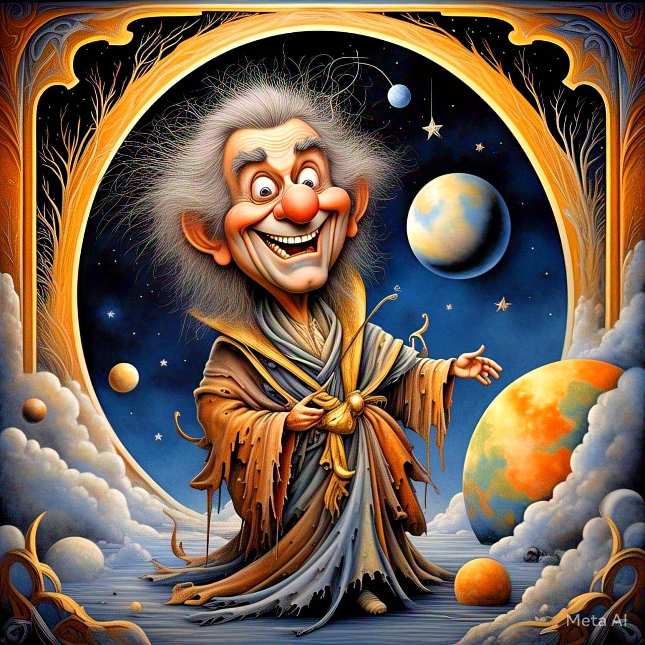 Man in the moon