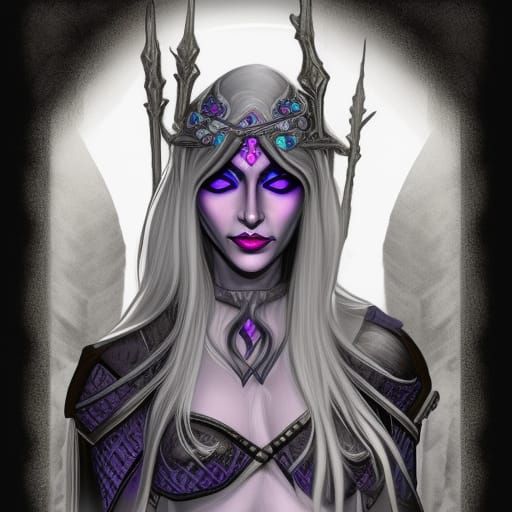 Drow Priestess Of Lolth AI Generated Artwork NightCafe Creator   9G0tC2PCLFVRMEhkRU7e  1  Uaonq 