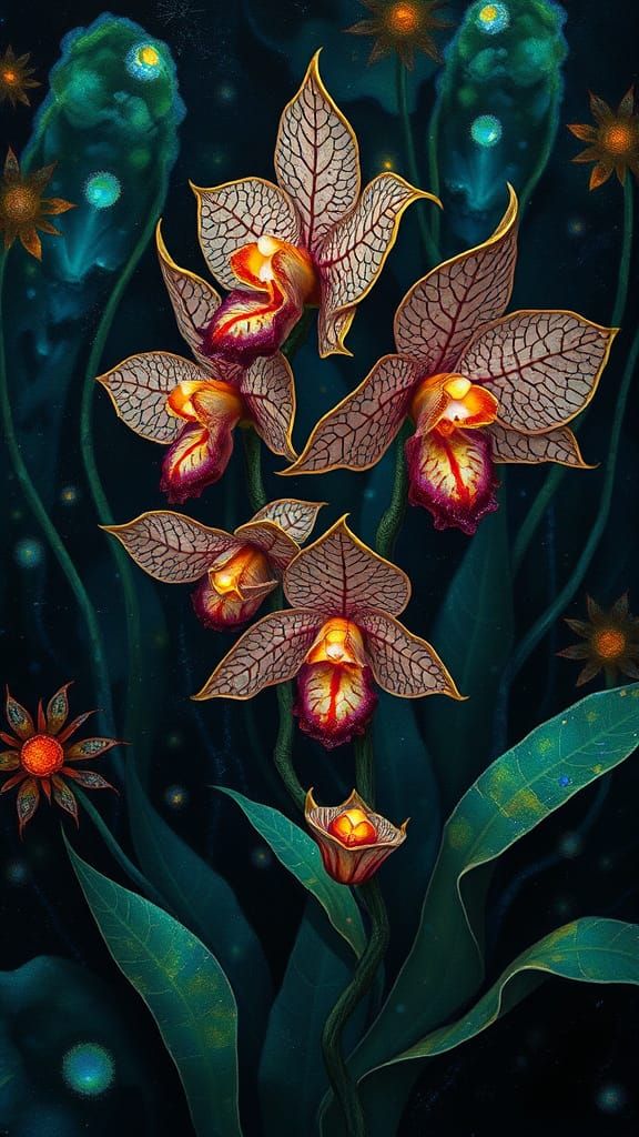 Dragon orchids  by @Alfon