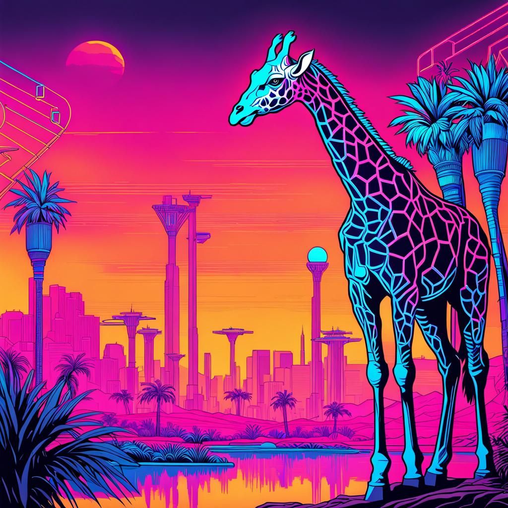 Giraffe in an ever-changing world